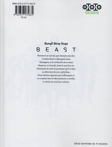 Aperçu 2 de l'album Bungô Stray Dogs Beast tome 4