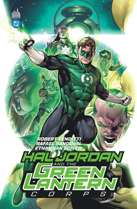 Couverture de l'album Hal Jordan & the Green Lantern Corps (2016)