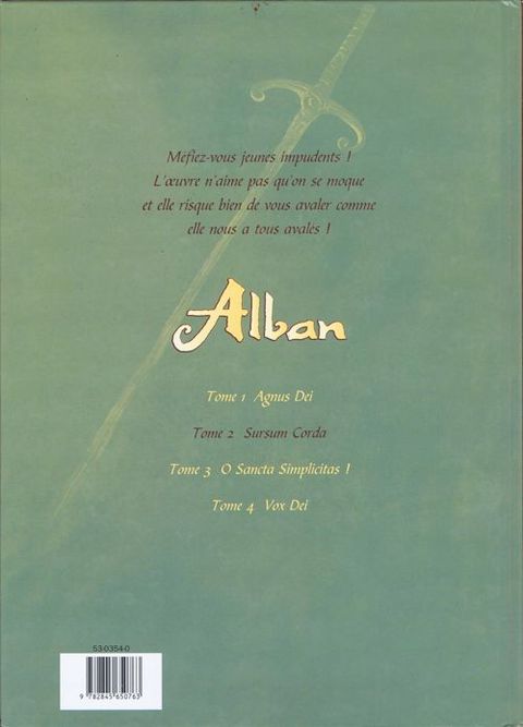 Aperçu de l'album Alban tome 2 - Surnum Corda