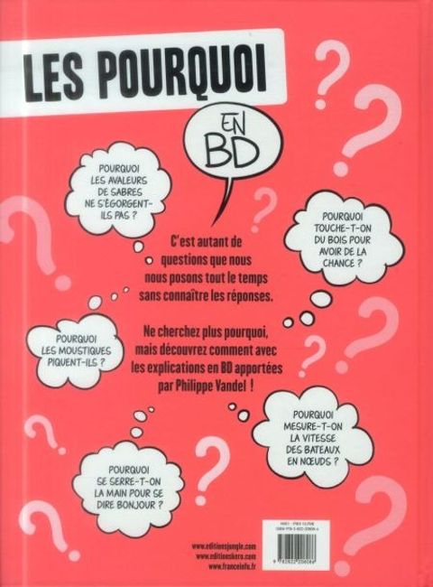 Aperçu de l'album Les Pourquoi en Bd tome 1