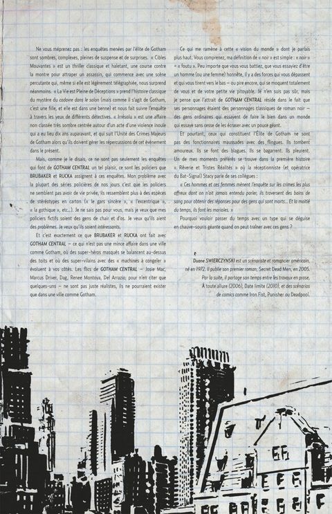 Aperçu de l'album Gotham Central tome 2