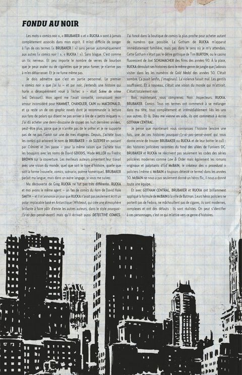 Aperçu de l'album Gotham Central tome 2