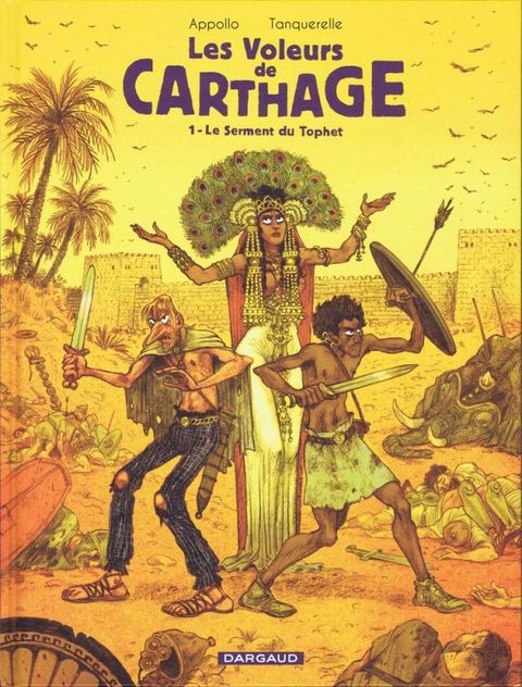 Couverture de l'album Les Voleurs de Carthage tome 1 - Le Serment du Tophet