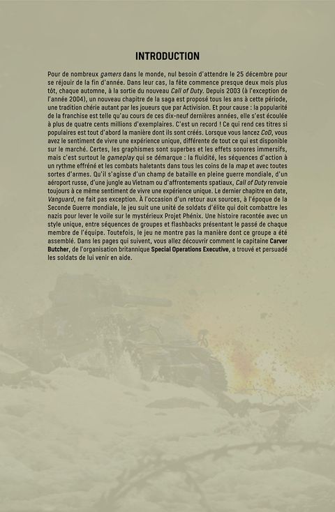 Aperçu de l'album Call of Duty - Vanguard tome 1 - Call of Duty