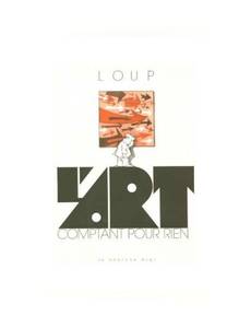 Couverture de l'album L'Art Comptant pour Rien