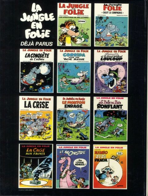 Aperçu de l'album La Jungle en Folie tome 11 - Mambo Zizi Panda