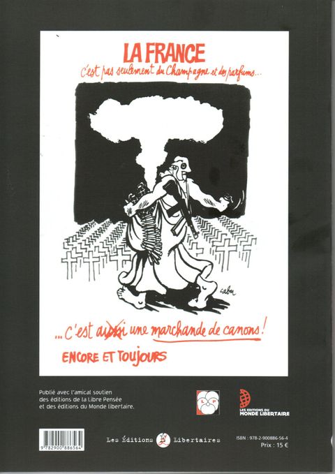 Aperçu de l'album Merci Cabu ! - Les Unes du journal de l’Union pacifiste