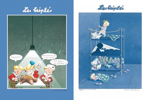 Aperçu de l'album Les Triplés - L'abc des farces tome 2