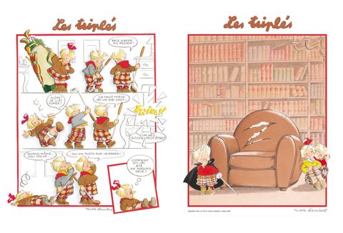 Aperçu de l'album Les Triplés - L'abc des farces tome 2