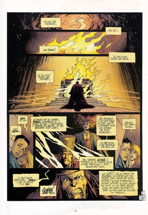 Aperçu de l'album Le Matin des Suaires Brulés tome 1 - Celui qui Cherche