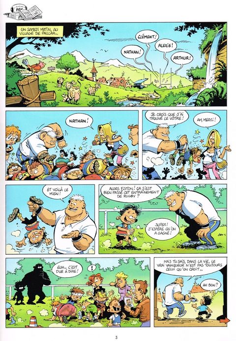 Aperçu de l'album Les Rugbymen tome 4 - Dimanche Prochain, on Jouera Samedi
