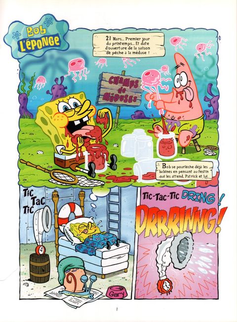 Aperçu de l'album Bob l'Eponge tome 1 - Ça Déménage !