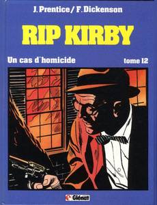Couverture du premier album de la série Rip Kirby