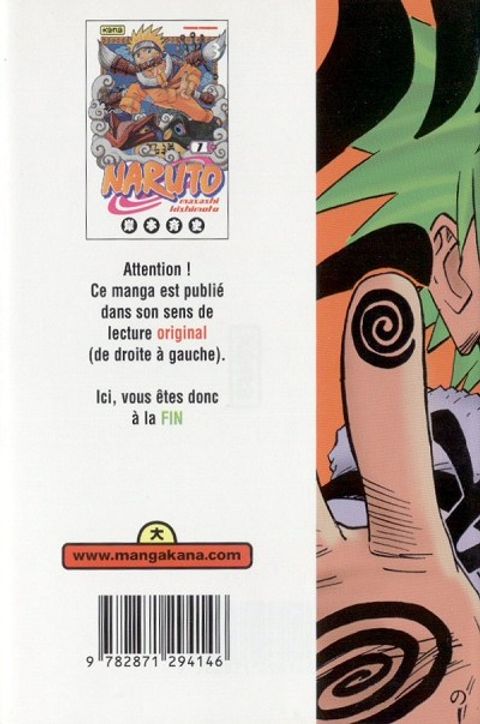 Aperçu de l'album Naruto tome 1