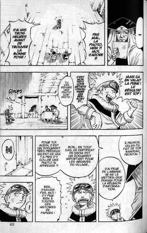 Aperçu de l'album Naruto tome 1