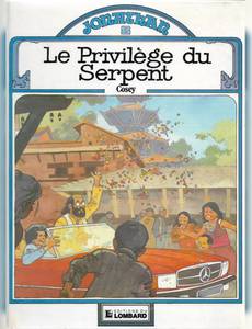 Couverture de l'album Le privilège du serpent