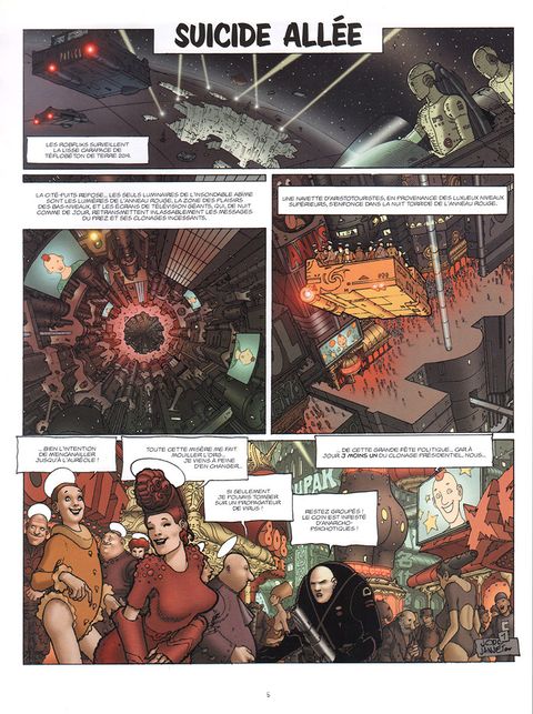 Aperçu de l'album Avant l'Incal