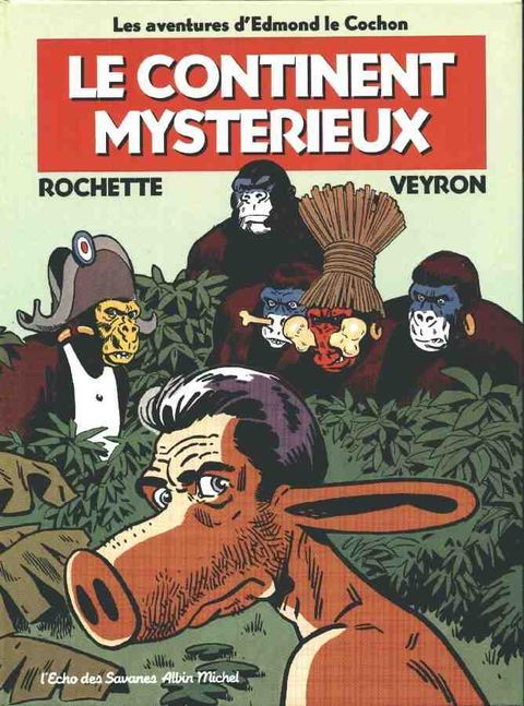 Couverture de l'album Le continent mystérieux