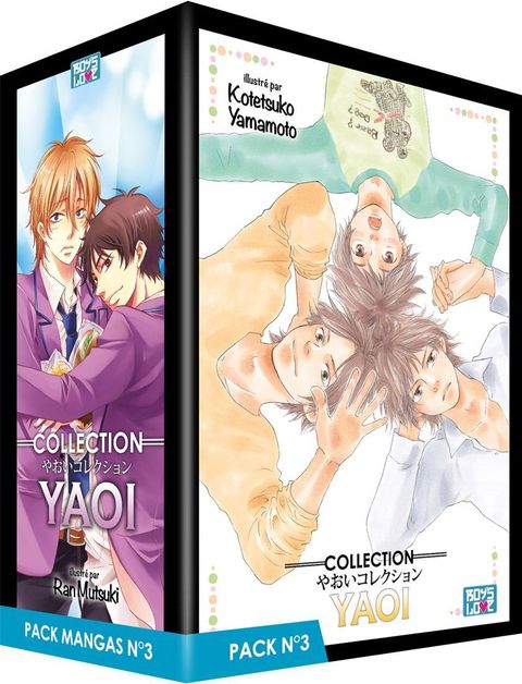 Couverture de l'album Pack Boy's Love - Pack 03 - 5 Mangas (Livres) - Yaoi