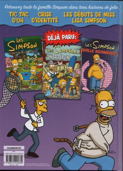 Aperçu de l'album Les Simpson tome 4 - Totalement Déjantés