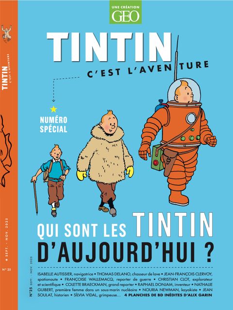 Couverture de l'album Tintin c'est l'aventure n°25 - Les Tintin d'aujourd'hui