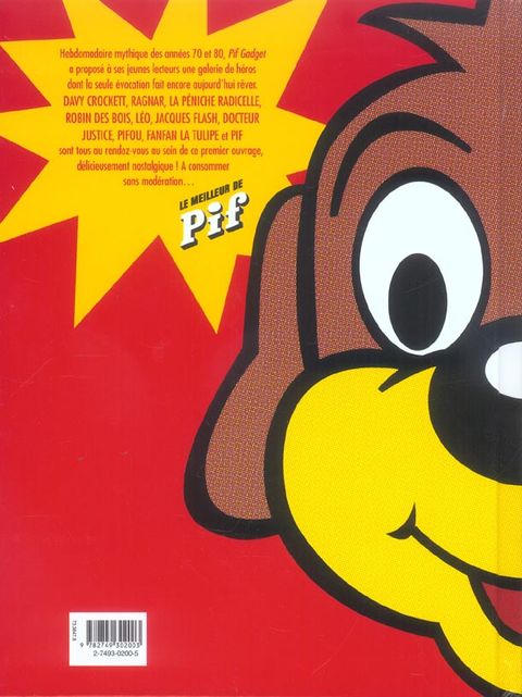 Aperçu de l'album Le Meilleur de Pif Gadget