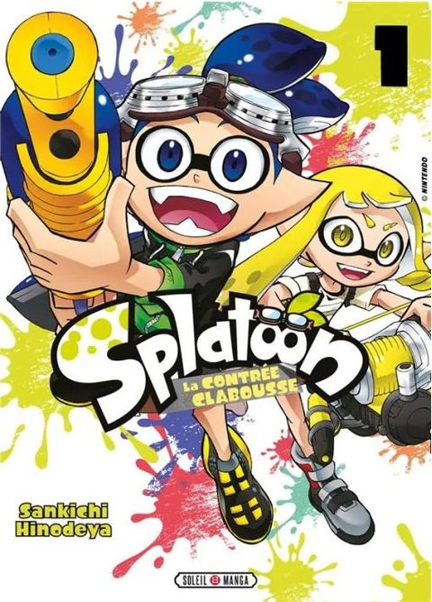 Couverture de l'album Splatoon - La Contrée Clabousse