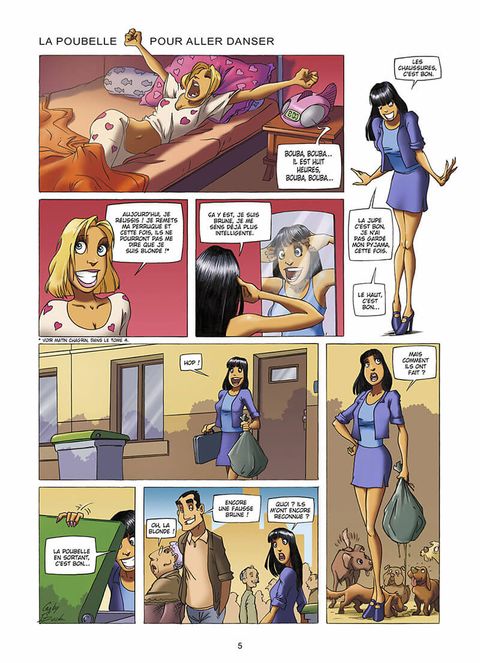 Aperçu de l'album Les Blondes tome 6 - Mises à Nu