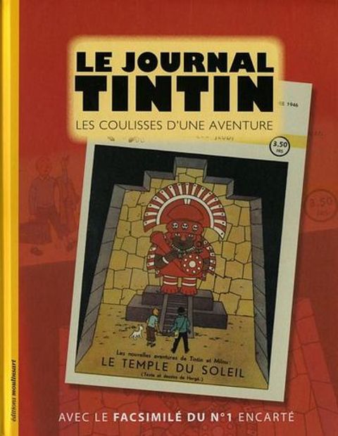 Couverture de l'album Le journal de Tintin, les coulisses d'une aventure