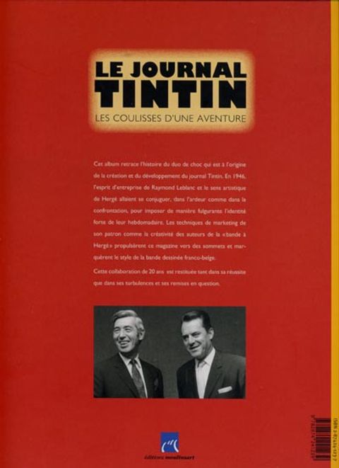 Aperçu de l'album Le Journal de Tintin (Autour du) tome 2006 - Le journal de Tintin, les coulisses d'une aventure