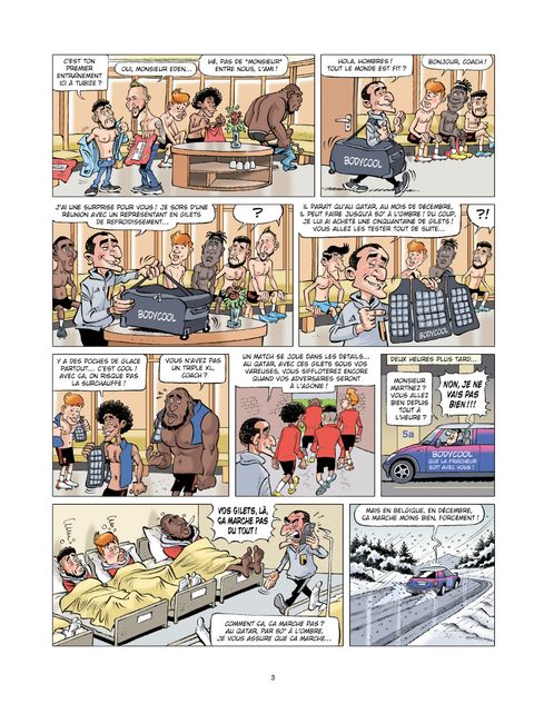 Aperçu de l'album Les Diables Rouges tome 8 - Mieux vaut Qatar que jamais