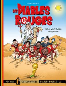 Couverture du premier album de la série Les Diables Rouges