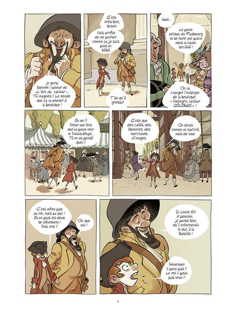 Aperçu de l'album Les Enfants perchés de la Révolution tome 1