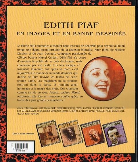 Aperçu de l'album En image et en Bande dessinée tome 4 - Edith Piaf en images et en bande dessinée 