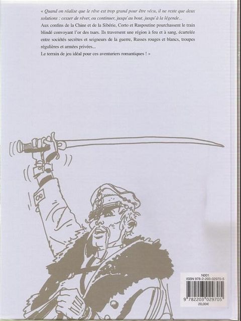 Aperçu de l'album Corto Maltese (couleur) tome 10 - En Sibérie