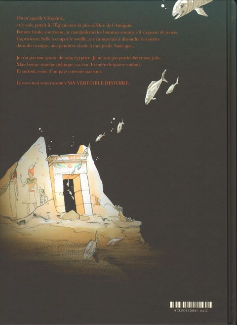 Aperçu de l'album Moi, Cléopâtre, dernière reine d'Égypte