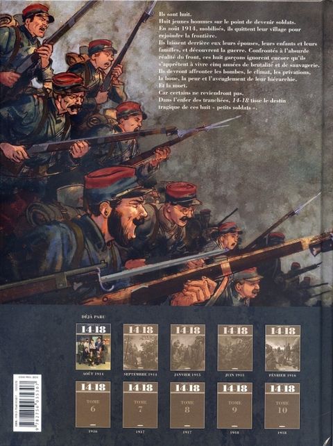 Aperçu de l'album 14-18 (Corbeyran/Le Roux) tome 1 - Le petit soldat (août 1914)