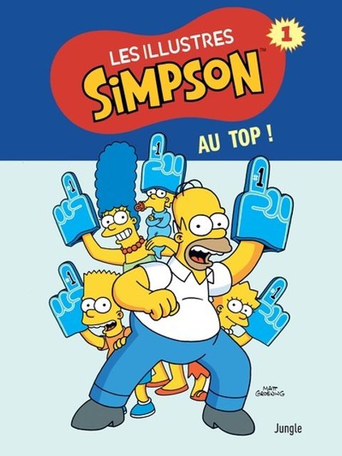 Couverture de l'album Les illustres Simpson 