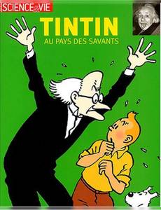 Couverture de l'album Tintin au pays des savants