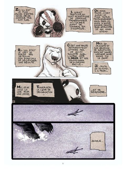 Aperçu de l'album Rages tome 1 - Le rideau de titane