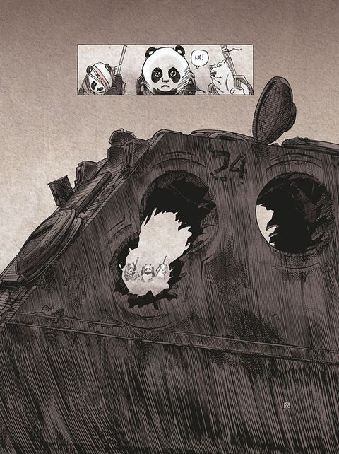 Aperçu de l'album Rages tome 1 - Le rideau de titane