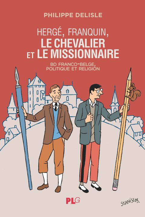 Couverture de l'album Hergé, Franquin, BD « franco-belge », politique et religion