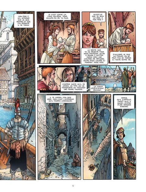 Aperçu de l'album La Pierre du Chaos tome 3 - La marche sur l'Empire