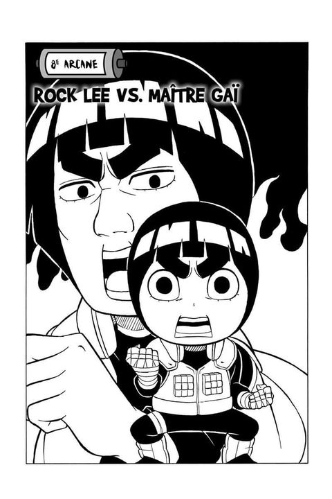 Aperçu de l'album Rock Lee tome 2