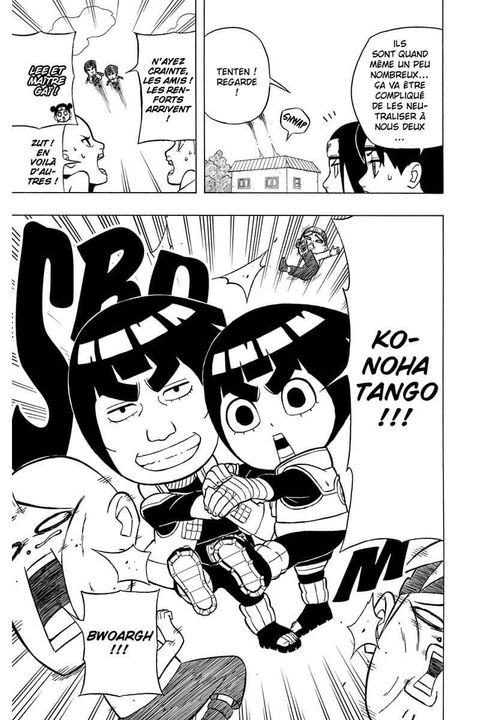 Aperçu de l'album Rock Lee tome 2