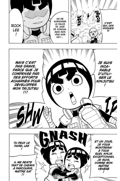 Aperçu de l'album Rock Lee tome 2
