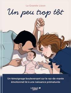 Couverture du premier album de la série Un peu trop tôt