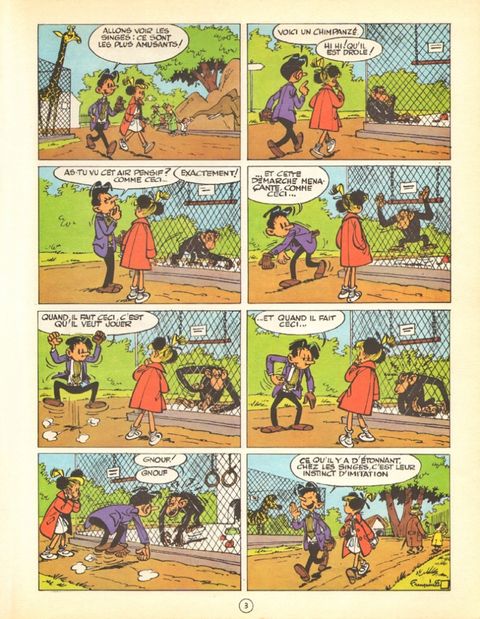 Aperçu de l'album Modeste et Pompon (Franquin) tome 101 - Modeste et Pompon (R1 - Magic Strip)