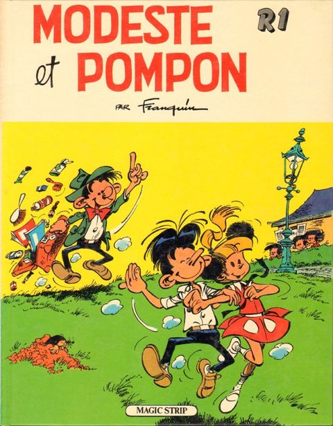 Couverture de l'album Modeste et Pompon (R1 - Magic Strip)