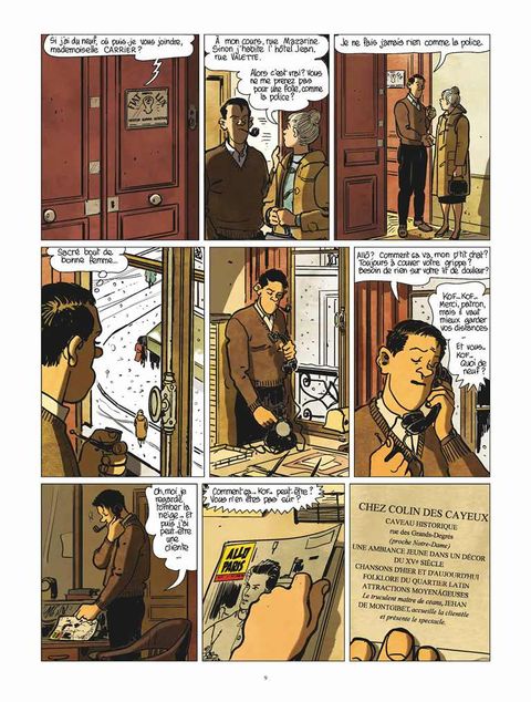 Aperçu de l'album Nestor Burma tome 9 - Micmac Moche au Boul'Mich